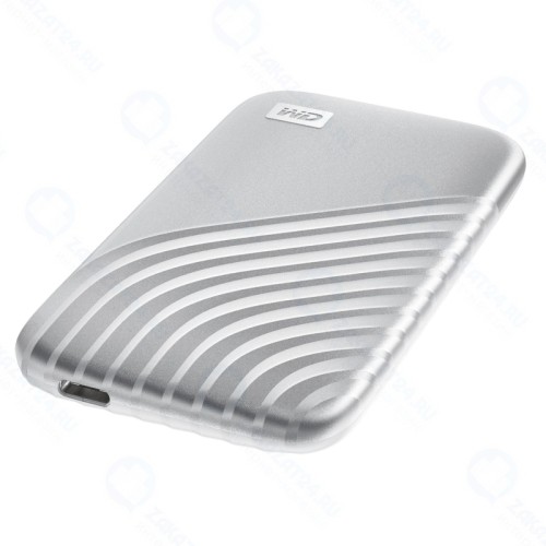 Внешний жесткий диск SSD WESTERN DIGITAL WD My Passport 500 GB USB 3.2 Gen 2 Type-C (WDBAGF5000ASL-WESN) Silver