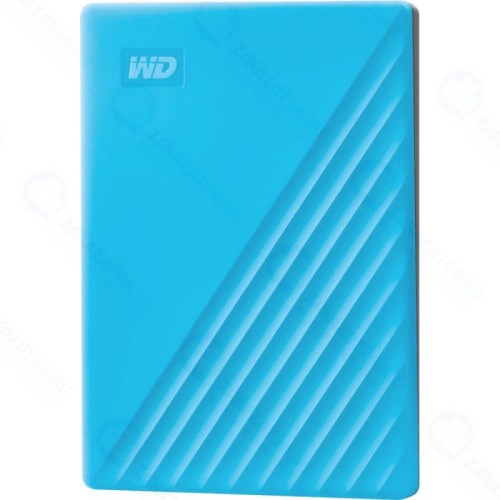 Внешний жесткий диск WESTERN DIGITAL 2.5' 2.0Tb USB 3.2 WD My Passport WDBYVG0020BBL-WESN Blue