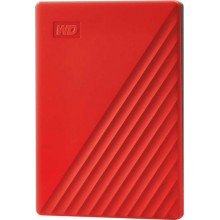 Внешний жесткий диск WESTERN DIGITAL 2.5' 2.0Tb USB 3.2 WD My Passport WDBYVG0020BRD-WESN Red Внешний жесткий диск WESTERN DIGITAL 2.5' 2.0Tb USB 3.2 WD My Passport WDBYVG0020BRD-WESN Red