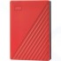 Внешний жесткий диск WESTERN DIGITAL 2.5' 4.0Tb USB 3.0 WD My Passport WDBPKJ0040BRD-WESN Red