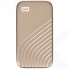 Внешний жесткий диск WESTERN DIGITAL SSD WD My Passport 500 GB USB 3.2 Gen 2 Type-C (WDBAGF5000AGD-WESN) Gold