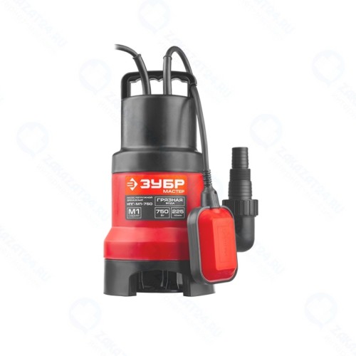 Насос дренажный ЗУБР НПГ-М1-750