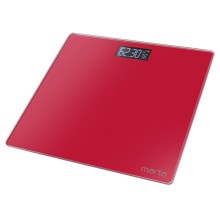 Весы напольные MARTA MT-1610 красный рубин