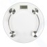 Напольные электронные весы REXANT с измеренем температуры воздуха и дисплеем(до 180 кг), круглая форма, прозрачные