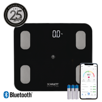Весы напольные Scarlett SC-BS33ED101 диагностика с Bluetooth