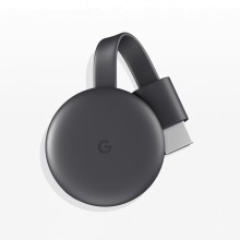 ТВ-приставка Google Chromecast 2018 черный