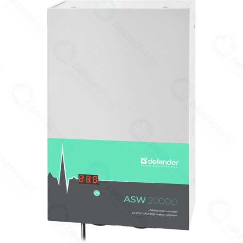 Стабилизатор напряжения DEFENDER ASW 2000D настенный 1200W (99047 Defender)
