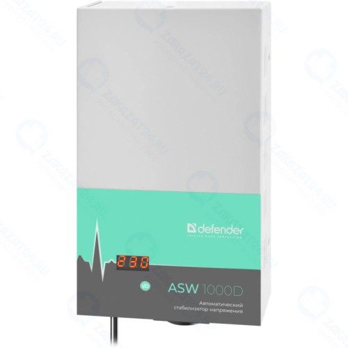 Стабилизатор напряжения DEFENDER ASW 1000D настенный 600W (99045 Defender)
