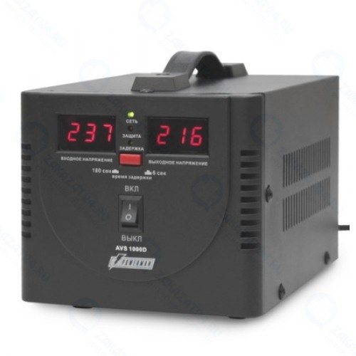 Стабилизатор напряжения Powerman AVS 1000D черный