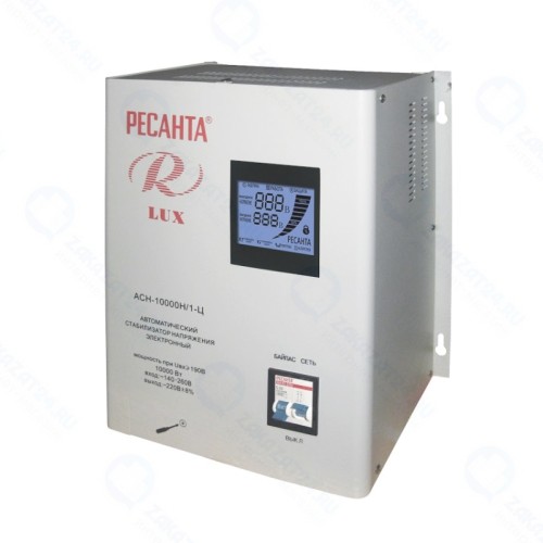 Стабилизатор напряжения Ресанта АСН-10000Н/1-Ц Lux
