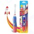 Звуковая зубная щетка BRUSH BABY KidzSonic Ракета (3-6 лет)