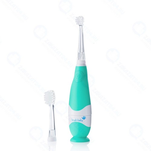 Зубная щётка электрическая Brush Baby BabySonic, 0-3 года, бирюзовая