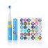 Зубная щётка электрическая Brush Baby Go-Kidz Blue, от 3 лет, голубая