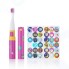 Зубная щётка электрическая Brush Baby Go-Kidz Pink, от 3 лет, розовая