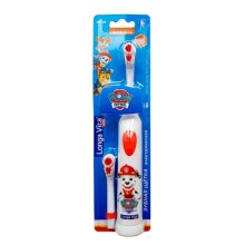 Детская электрическая зубная щетка LONGA VITA Paw Patrol красный, 2 насадки