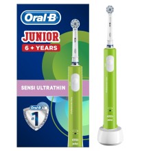 Зубная щётка электрическая Oral-B Junior, зеленая