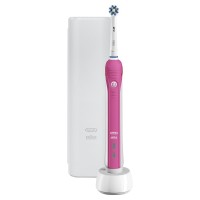Зубная щетка электрическая ORAL-B Pro 2 (2500)/D501.513.2X CrossAction Pink + чехол