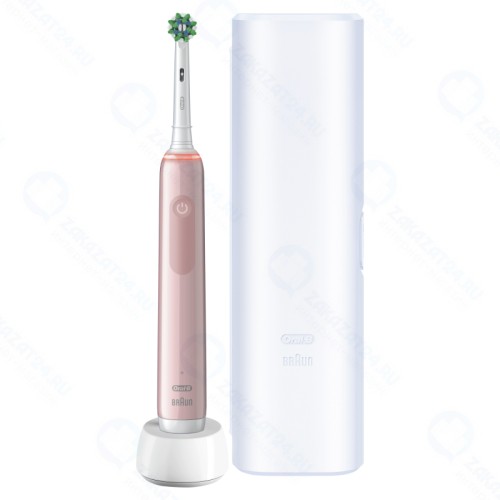 Зубная щетка электрическая ORAL-B Pro 3 розовая
