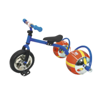 Велосипед с колесами в виде мячей Bradex «БАСКЕТБАЙК» синий