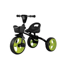 Велосипед трехколесный складной Maxiscoo "Dolphin" (2021), Салатовый Велосипед трехколесный складной Maxiscoo "Dolphin" (2021), Салатовый