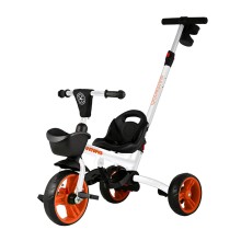 Велосипед трехколесный складной Maxiscoo "Octopus" (2021), с Ручкой Управления, Белый Велосипед трехколесный складной Maxiscoo "Octopus" (2021), с Ручкой Управления, Белый