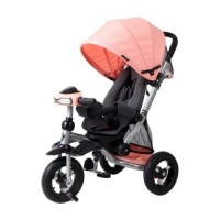 Велосипед трехколесный Moby Kids Stroller trike 10x10 AIR Car, персиковый
