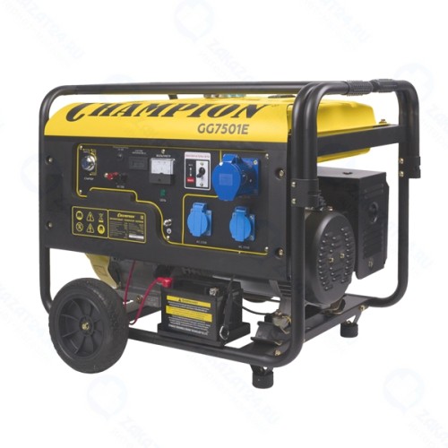 Генератор бензиновый CHAMPION GG7501E