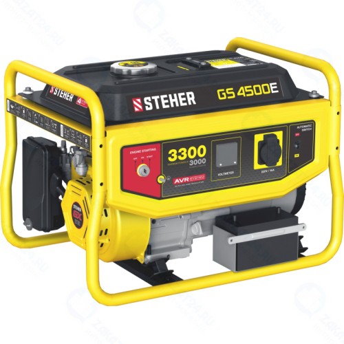Генератор бензиновый STEHER GS-4500Е с электростартером