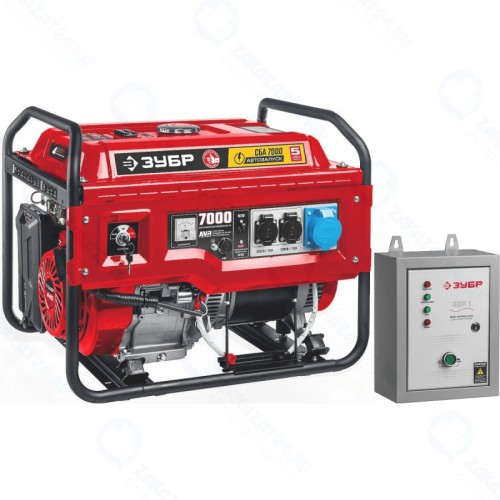 Генератор бензиновый с автозапуском ЗУБР СБА-7000, серия «МАСТЕР»
