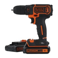 Дрель-шуруповерт аккумуляторная BLACK+DECKER BDCDC18B