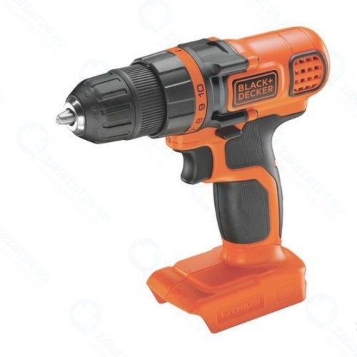 Дрель-шуруповерт аккумуляторная BLACK+DECKER BDCDD18N, без АКБ и ЗУ
