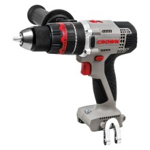 Дрель-шуруповерт аккумуляторная CROWN CT21075HMX, без АКБ и ЗУ Дрель-шуруповерт аккумуляторная CROWN CT21075HMX, без АКБ и ЗУ