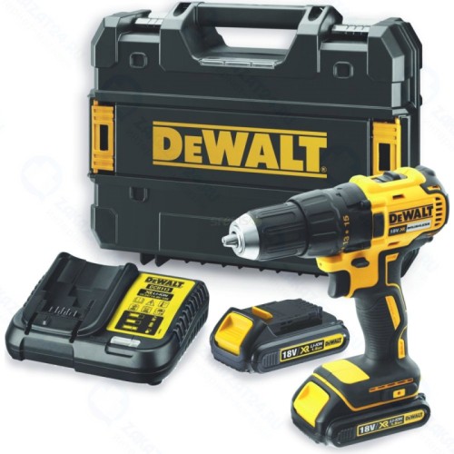 Дрель-шуруповерт аккумуляторная DeWALT DCD778D2T