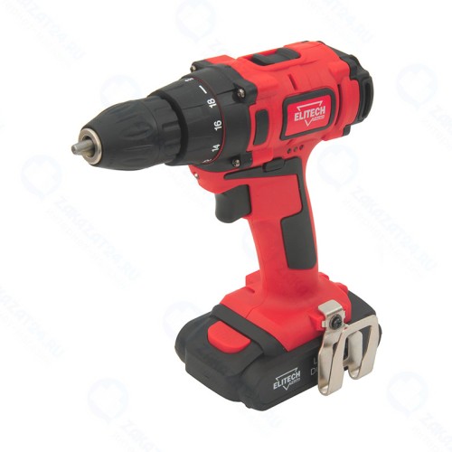 Дрель аккумуляторная ELITECH ДА 12СЛ2 Промо ( E2201.009.01)