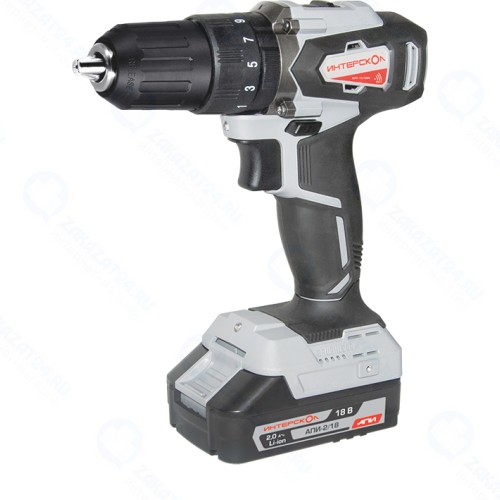 Ударная дрель-шуруповерт аккумуляторная Интерскол 573.1.2.70 ДАУ-13/18ВK АПИ