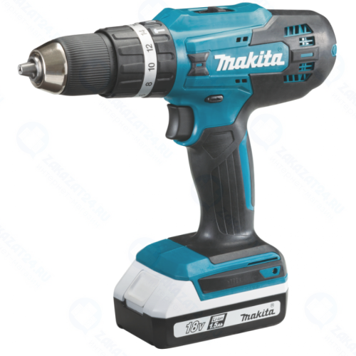 Дрель-шуруповерт ударная аккумуляторная MAKITA HP488DWE