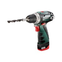 Дрель-шуруповерт аккумуляторная Metabo PowerMaxx BS Basic (600984500), 2 АКБ, мал. кейс