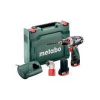 Дрель-шуруповерт аккумуляторная Metabo PowerMaxx BS Quick Basic 12В (600156950)