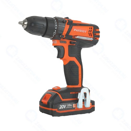 Дрель-шуруповерт аккумуляторная PATRIOT BR 201UES