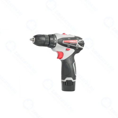 Дрель-шуруповерт аккумуляторная ПОБЕДА ДА-12П/2 Ли