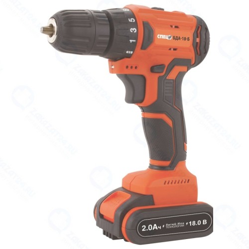 Дрель-шуруповерт аккумуляторная СПЕЦ БДА-18-Б