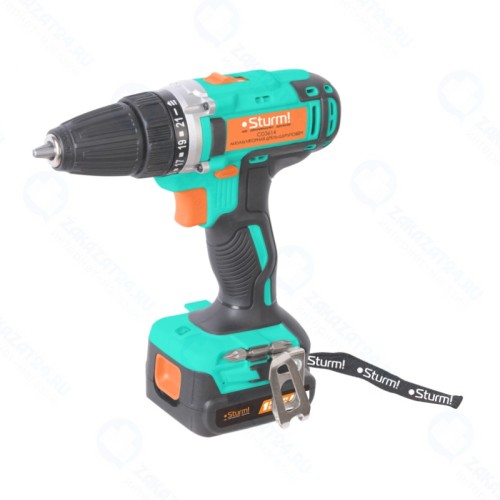 Дрель-шуруповерт аккумуляторная Sturm! CD3614