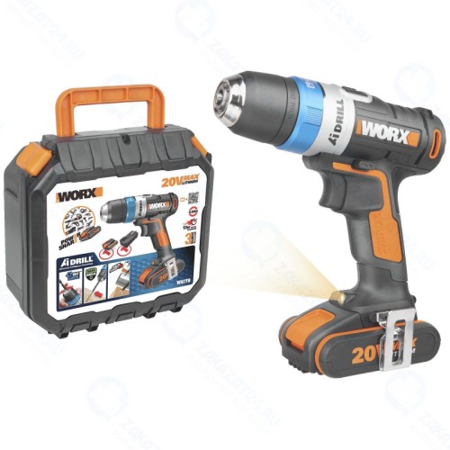 Дрель-шуруповерт аккумуляторная WORX AiDrill WX178