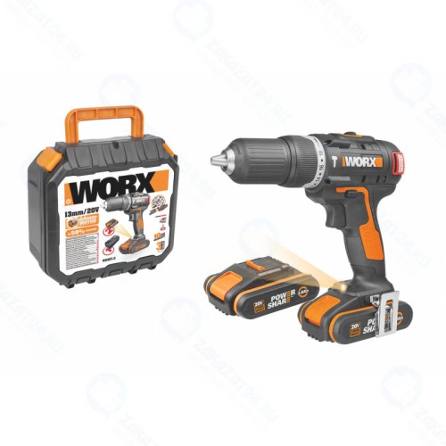 Дрель-шуруповерт аккумуляторная WORX WX367