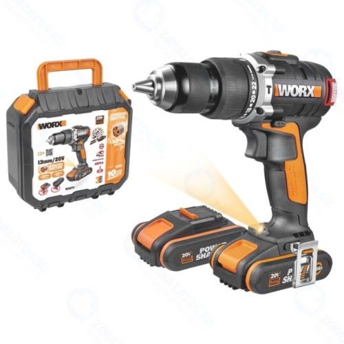 Дрель-шуруповерт аккумуляторная WORX WX373