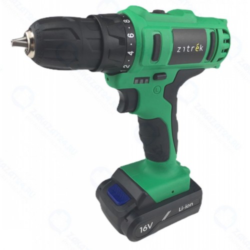 Дрель аккумуляторная Zitrek Greenpower 16-Li