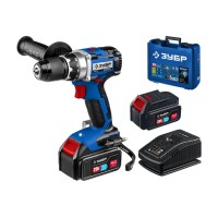 Дрель-шуруповерт аккумуляторная ЗУБР DB-201-42, 2 АКБ (4Ач) «ПРОФЕССИОНАЛ»