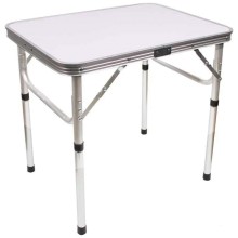 Стол складной Ecos TD-03 60*45*56 см) алюминий + мдф, ножки регулируемые Стол складной Ecos TD-03 60*45*56 см) алюминий + мдф, ножки регулируемые