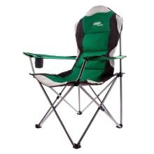 Кресло складное с подлокотниками и подстаканником 60x60x110/92 см, Camping, PALISAD 69592