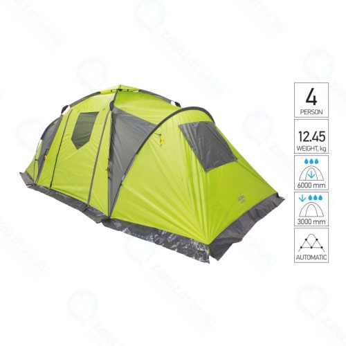 Палатка NORFIN SALMON 4 NF быстросборная 4-х местная